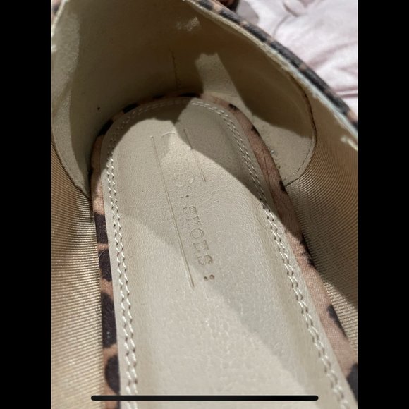 ASOS Peeptoe Ballet Flats in Leopard - Picture 9 of 9